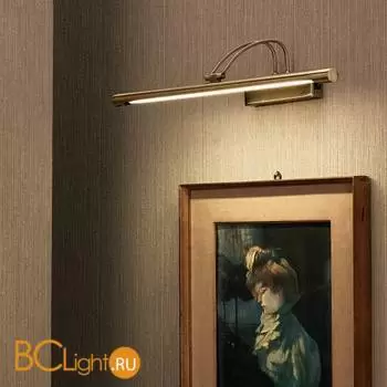 Подсветка для картин Orion Leuchten WA 2-1179/1 Patina